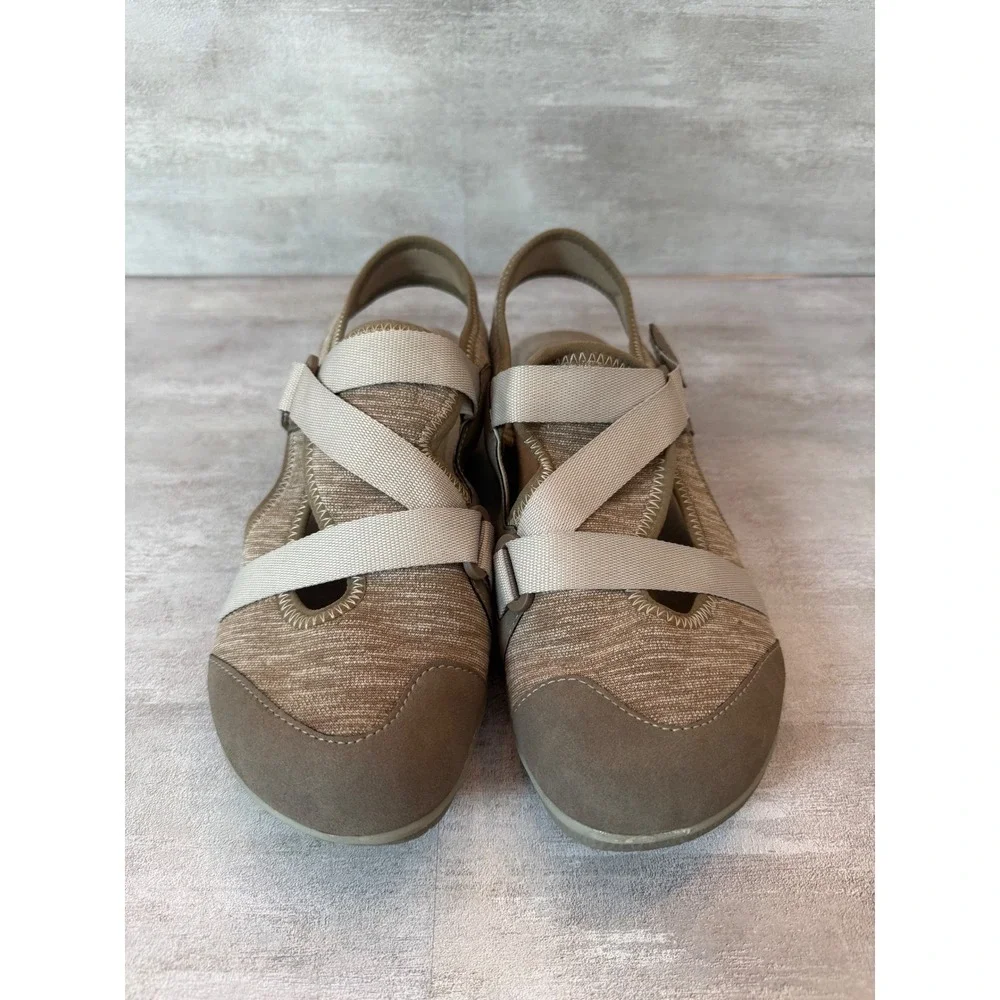 Earth Origins Stacy Brown Comfort Sandal Strap Casual Womens‎ Size 10M